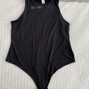 H&M Black Sleeveless Bodysuit